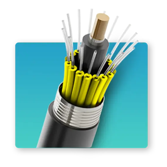 Cabo fibra ótica